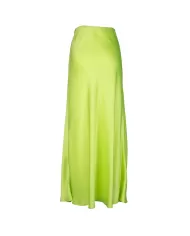 Andriani LIVIANA CONTI Gonna effetto seta CYBER LIME F4SS21.R44-0
