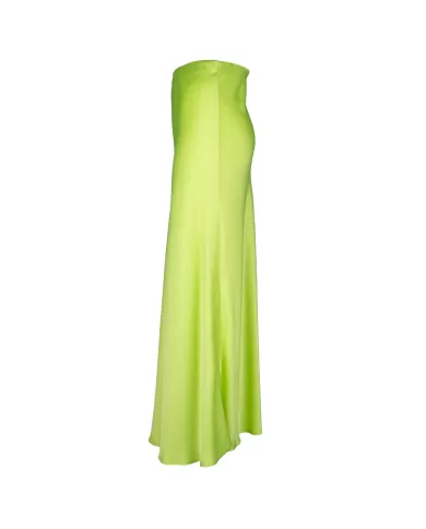 Andriani LIVIANA CONTI Gonna effetto seta CYBER LIME F4SS21.R44-0