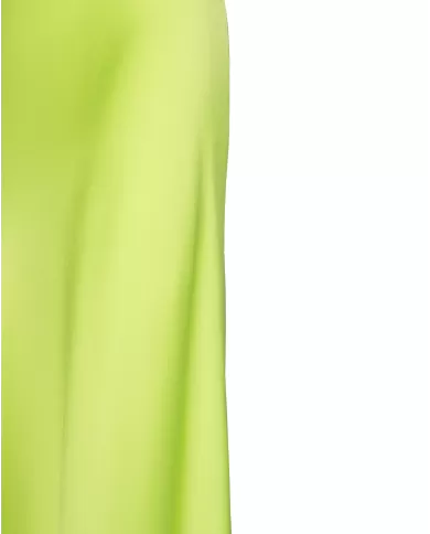 Andriani LIVIANA CONTI Gonna effetto seta CYBER LIME F4SS21.R44-0