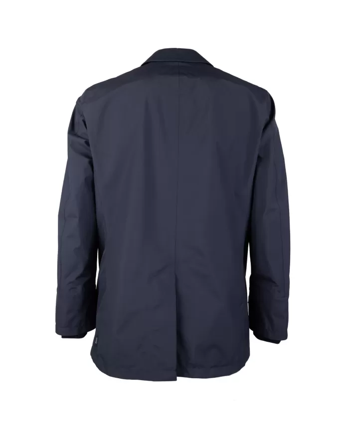 Andriani HERNO Impermeabile uomo monopetto Blu IM00065UL 11124.9201