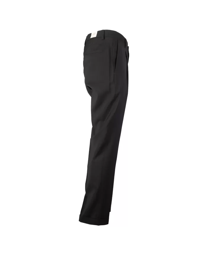 Andriani BRIGLIA Pantaloni uomo pince Nero TIBERIOS 324108.10