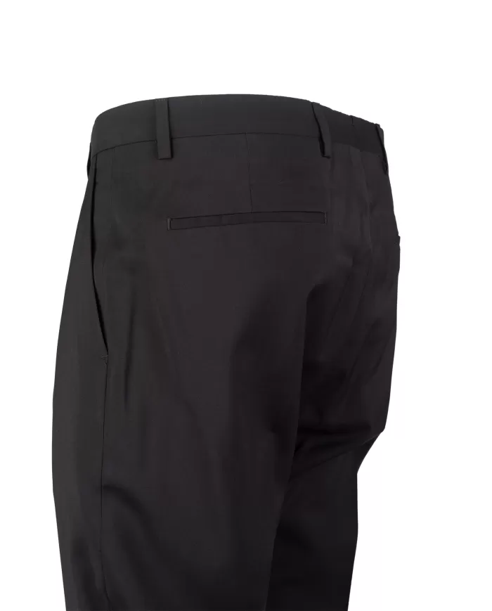 Andriani BRIGLIA Pantaloni uomo pince Nero TIBERIOS 324108.10