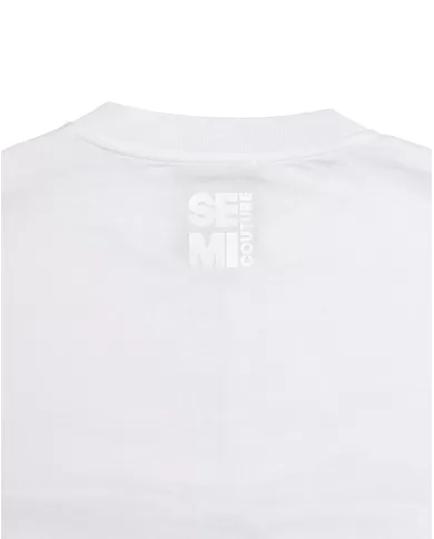 Andriani SEMI COUTURE T-shirt donna Bianco Y4SJ02.A01-0