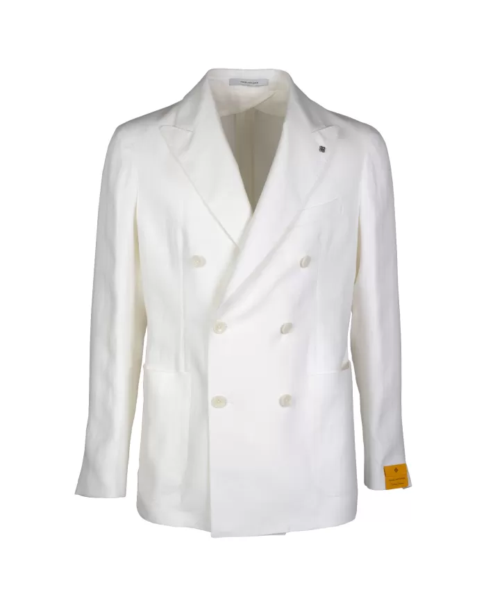 Andriani TAGLIATORE Giacca doppiopetto bianca 1SMC20K 340021.EX840