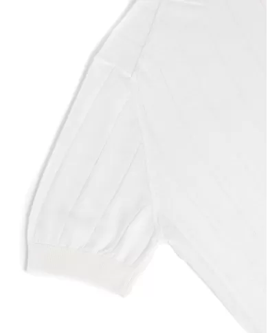 Andriani F. DE LAURENTIIS Polo uomo bianca PL1MC CR14C.001