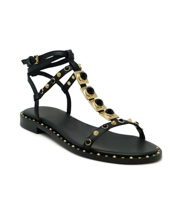 ASH Sandali donna BLACK ARIELGOLD