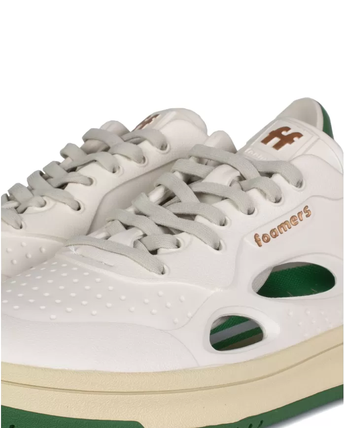 Andriani FOAMERS Sneakers uomo WHITE BEIGE GREEN S4FOAM01 EVA M.R01