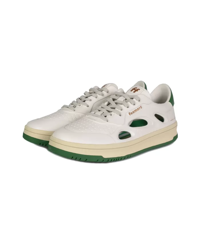 Andriani FOAMERS Sneakers uomo WHITE BEIGE GREEN S4FOAM01 EVA M.R01