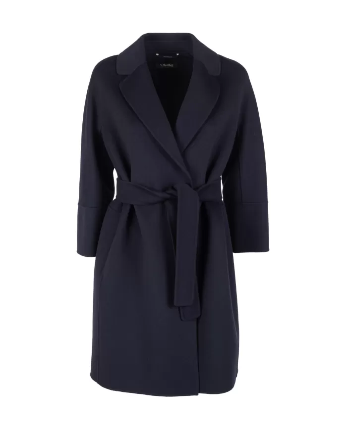 【関税&送料込】Max Mara Cappotto Lungo In Lana S MAX MARA - Cappotto lungo Malika in lana vergine rosso