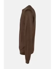 Andriani SUN 68 Maglia girocollo in lana e cotone Marrone K44147.08