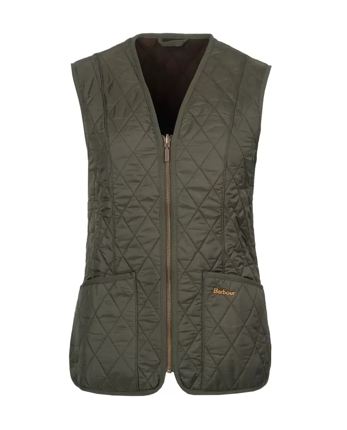 Andriani BARBOUR Gilet/fodera in pile Betty OLIVA SCURO 242 - LLI0003 LLI.OL71