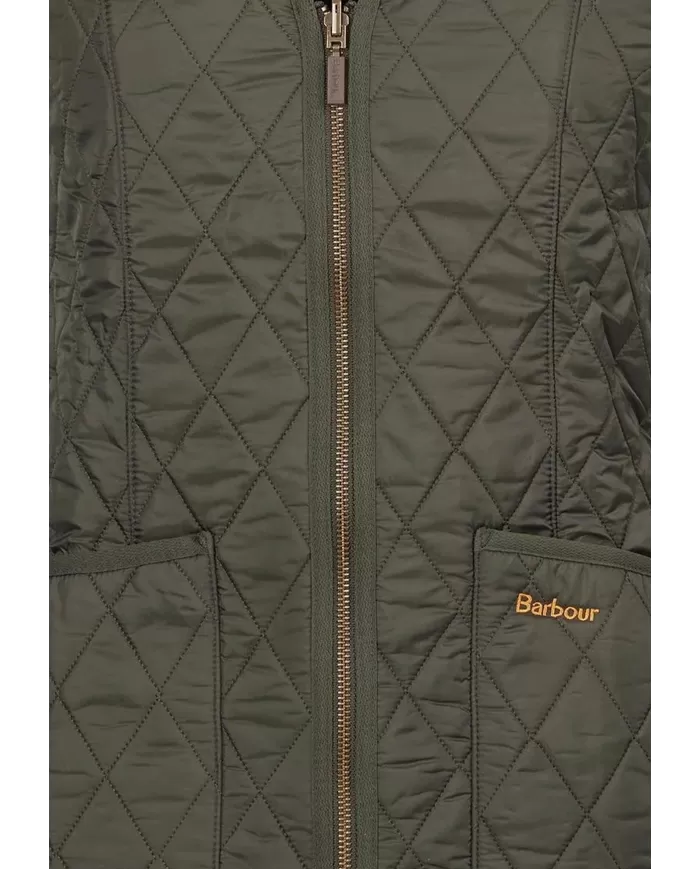 Andriani BARBOUR Gilet/fodera in pile Betty OLIVA SCURO 242 - LLI0003 LLI.OL71