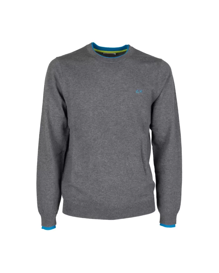 Andriani SUN 68 Maglia girocollo uomo Grigio scuro K44125.47