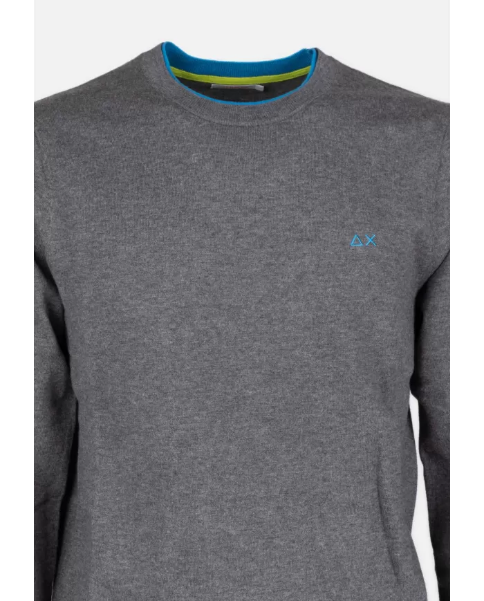 Andriani SUN 68 Maglia girocollo uomo Grigio scuro K44125.47