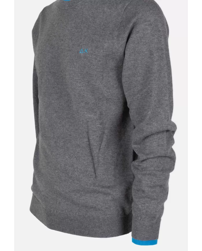 Andriani SUN 68 Maglia girocollo uomo Grigio scuro K44125.47