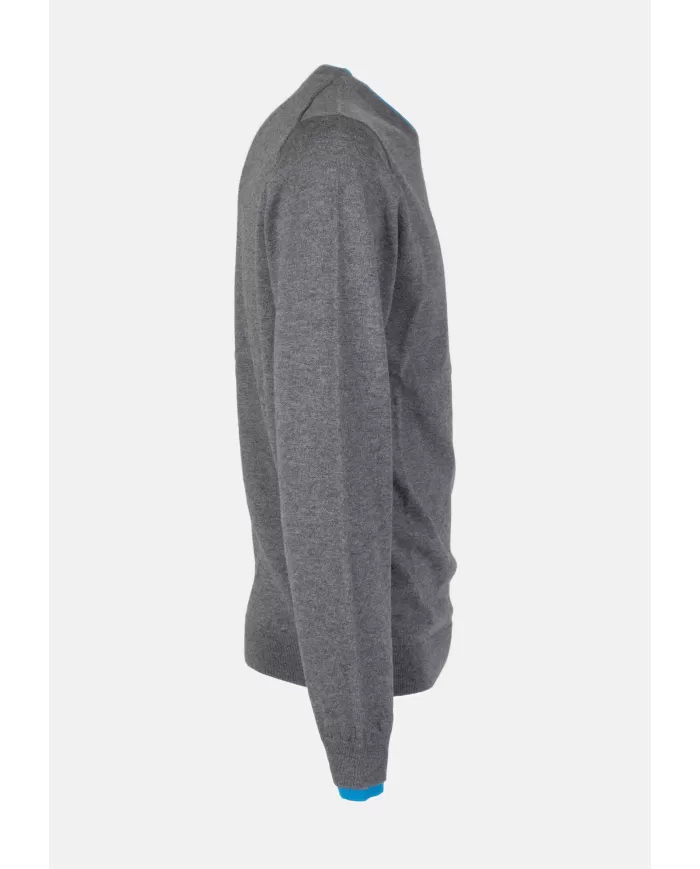 Andriani SUN 68 Maglia girocollo uomo Grigio scuro K44125.47