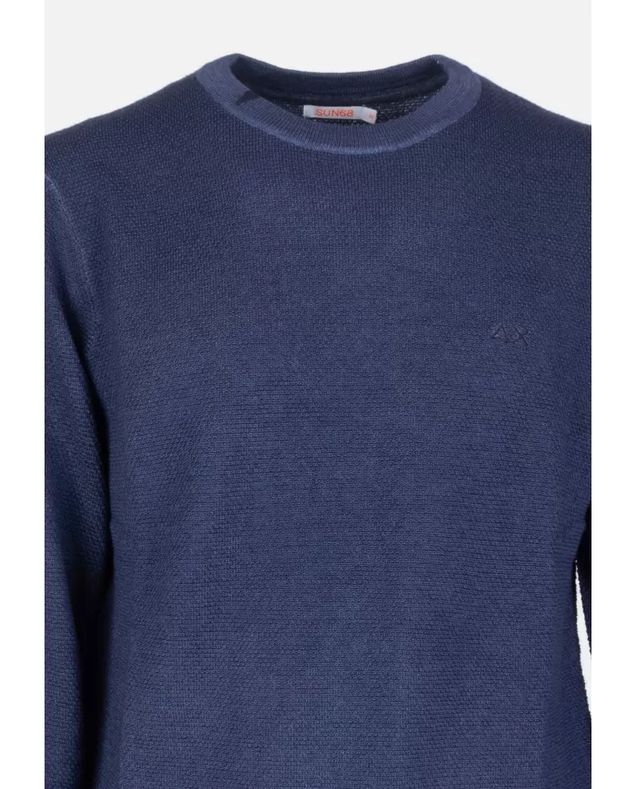 Andriani SUN 68 Maglia girocollo uomo Navy blue K44145.07