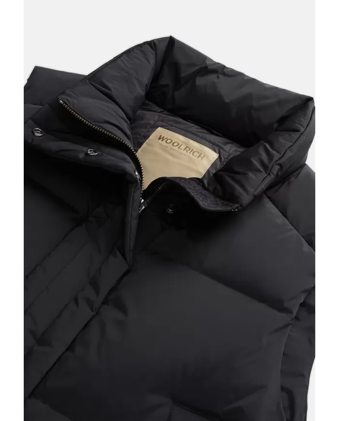 Andriani WOOLRICH Gilet donna trapuntato Alsea Nero CFWWOU1040FRUT1148.100