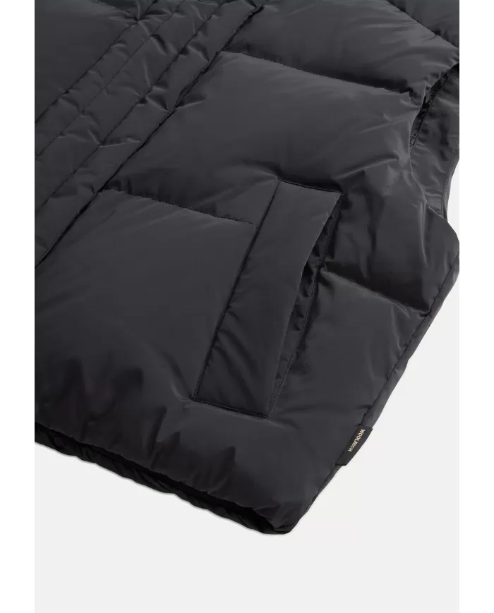 Andriani WOOLRICH Gilet donna trapuntato Alsea Nero CFWWOU1040FRUT1148.100