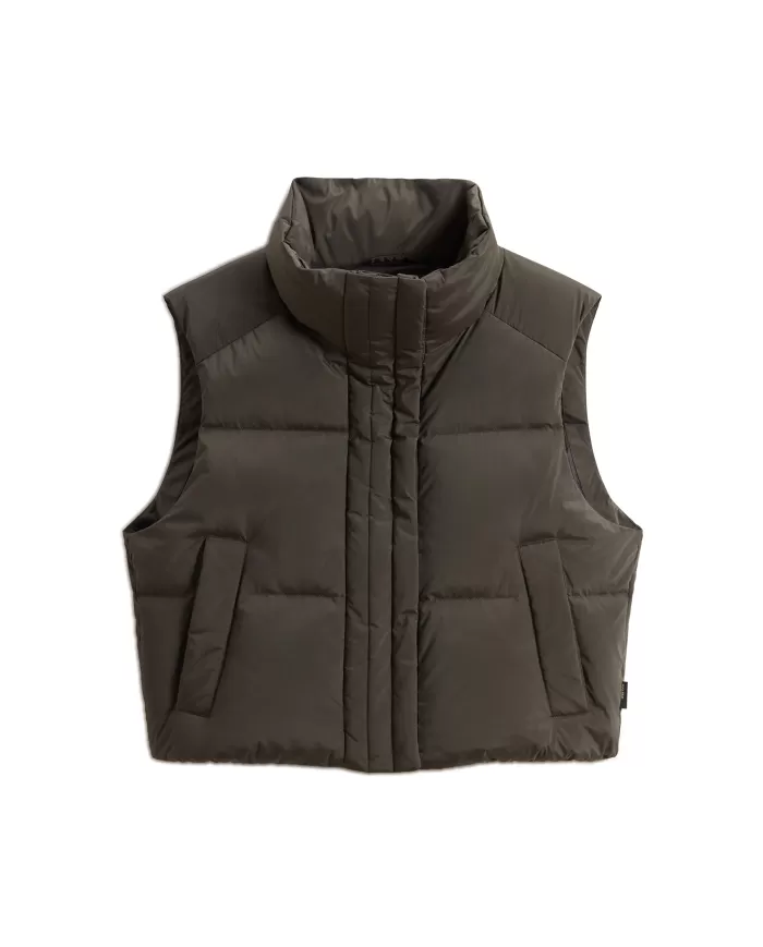 Andriani WOOLRICH Gilet donna trapuntato Alsea Verdone CFWWOU1040FRUT1148.614