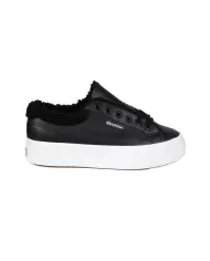 SUPERGA Sneakers donna Platform Black               