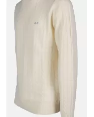 Andriani SUN 68 Maglia uomo girocollo bianco panna K44155.31