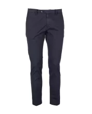 BRIGLIA Pantalone Uomo in rasatello di cotone Blu navy