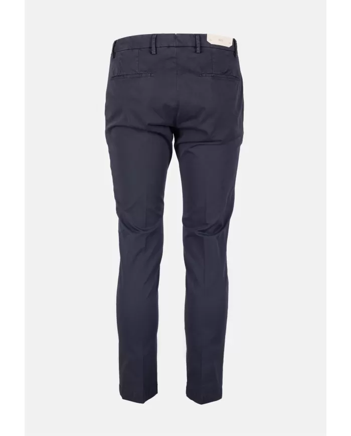 Andriani BRIGLIA Pantalone Uomo in rasatello di cotone Blu navy BG04 325008.011