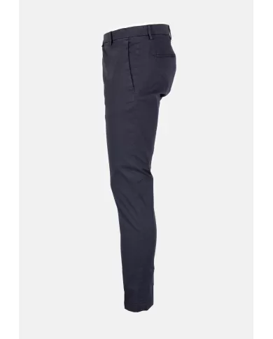 Andriani BRIGLIA Pantalone Uomo in rasatello di cotone Blu navy BG04 325008.011