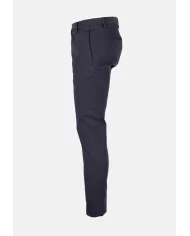Andriani BRIGLIA Pantalone Uomo in rasatello di cotone Blu navy BG04 325008.011