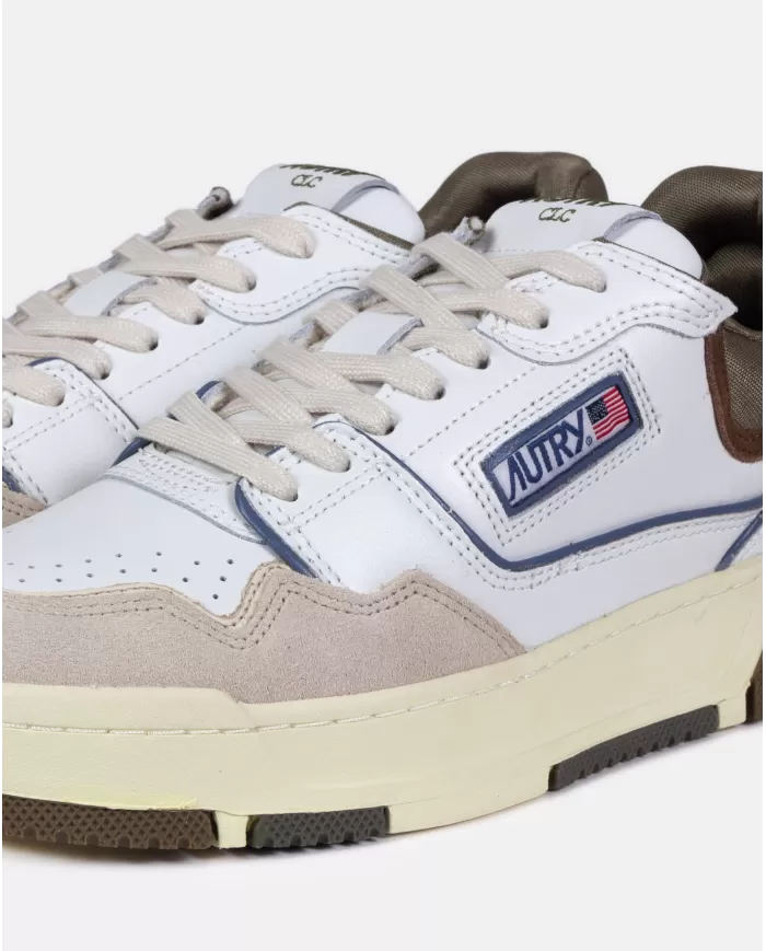 Andriani AUTRY Sneakers Uomo CLC LOW WHT/CVRTGREEN ROLM.MC02