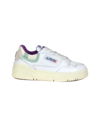Andriani AUTRY Sneakers Donna CLC LOW WHT/CAMEOGREEN ROLW.MY05