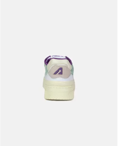 Andriani AUTRY Sneakers Donna CLC LOW WHT/CAMEOGREEN ROLW.MY05
