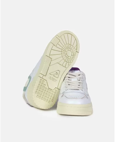 Andriani AUTRY Sneakers Donna CLC LOW WHT/CAMEOGREEN ROLW.MY05