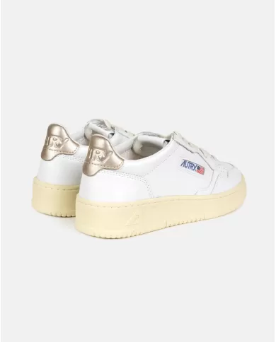 Andriani AUTRY Sneakers Donna MEDALIST LOW bianco oro AULW.LL06