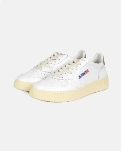 Andriani AUTRY Sneakers Donna MEDALIST LOW bianco oro AULW.LL06