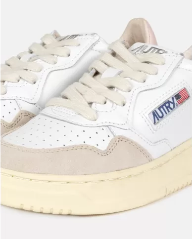Andriani AUTRY Sneakers Medalist Low bianca rosa AULW.LS37