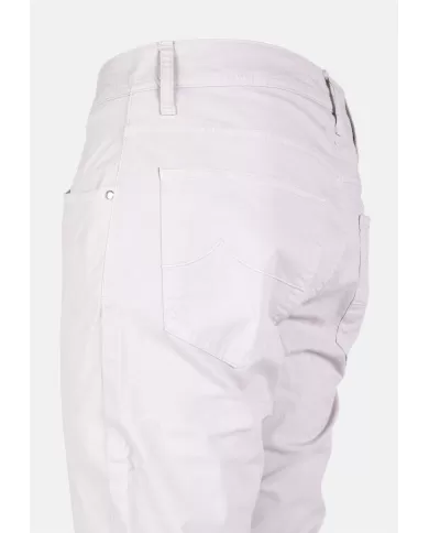 Andriani JACOB COHEN Pantaloni uomo PEARL GREY JUM_QE006 054 S2544 TR.A79