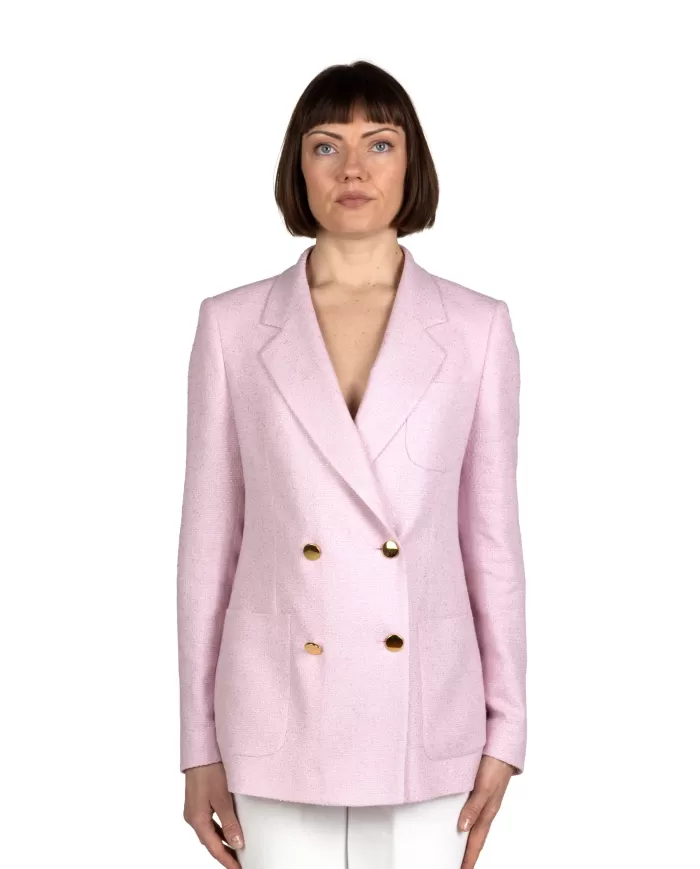 Andriani TAGLIATORE Giacca doppiopetto rosa J-NAYADE10L 160039.Y1238