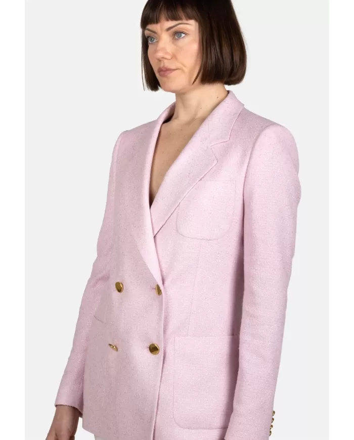 Andriani TAGLIATORE Giacca doppiopetto rosa J-NAYADE10L 160039.Y1238