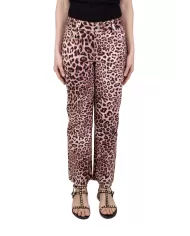 Andriani A PAPER KID Jeans donna animalier Rosa PKWODP222.295