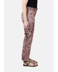 Andriani A PAPER KID Jeans donna animalier Rosa PKWODP222.295