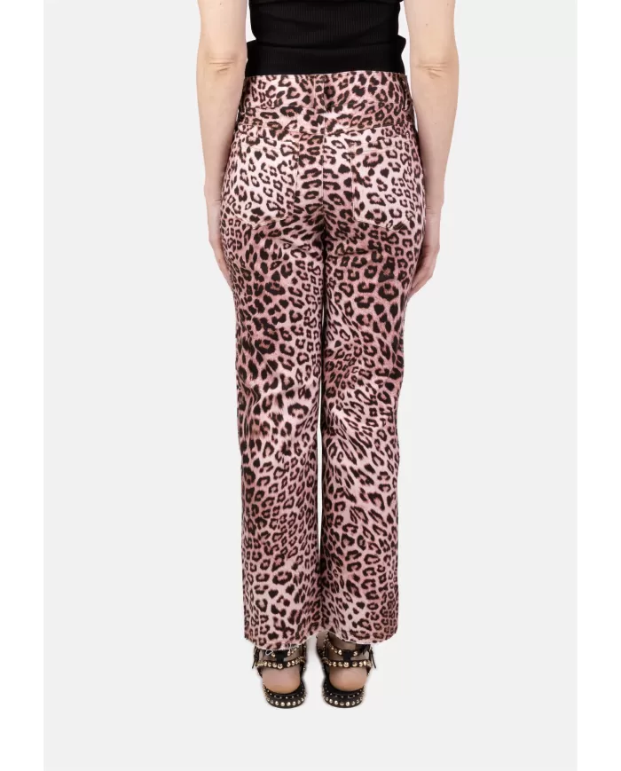Andriani A PAPER KID Jeans donna animalier Rosa PKWODP222.295