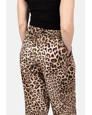 Andriani A PAPER KID Pantaloni donna con pinces Cammello PKWOPA064.178