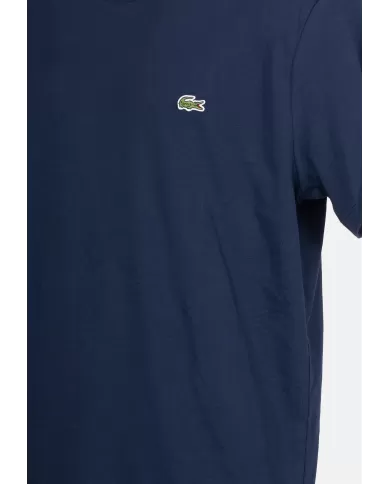 Andriani LACOSTE T-shirt uomo in cotone blu TH7318.166