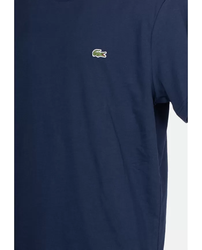 Andriani LACOSTE T-shirt uomo in cotone blu TH7318.166