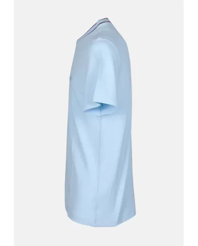 Andriani LACOSTE T-shirt uomo in piqué Celeste TH8174.T01