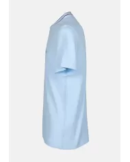 Andriani LACOSTE T-shirt uomo in piqué Celeste TH8174.T01