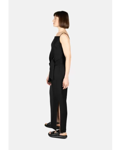 Andriani TELA Abito fiocco Nero 010267 010486.X001
