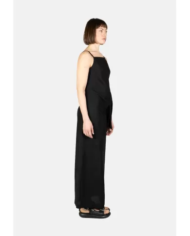 Andriani TELA Abito fiocco Nero 010267 010486.X001